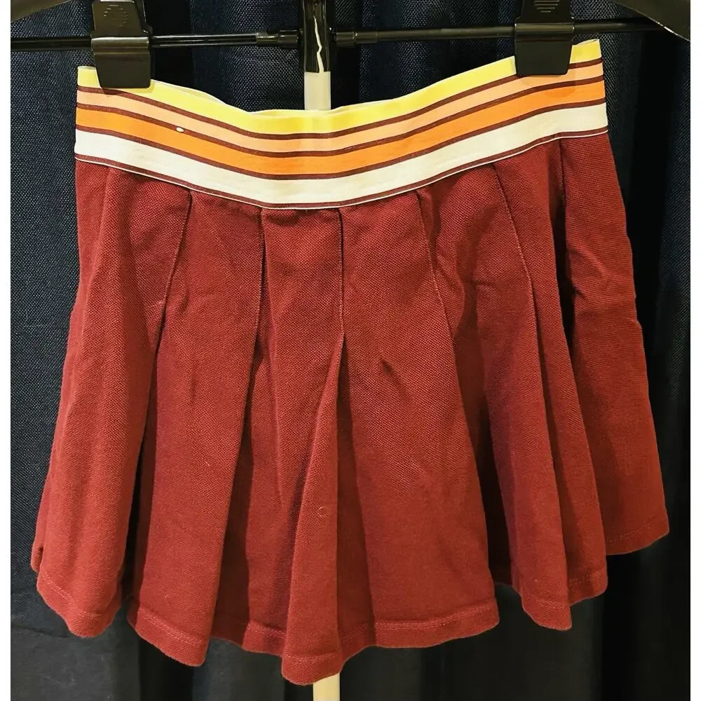Justice x Stranger Things Red Skort Girls size 12-14